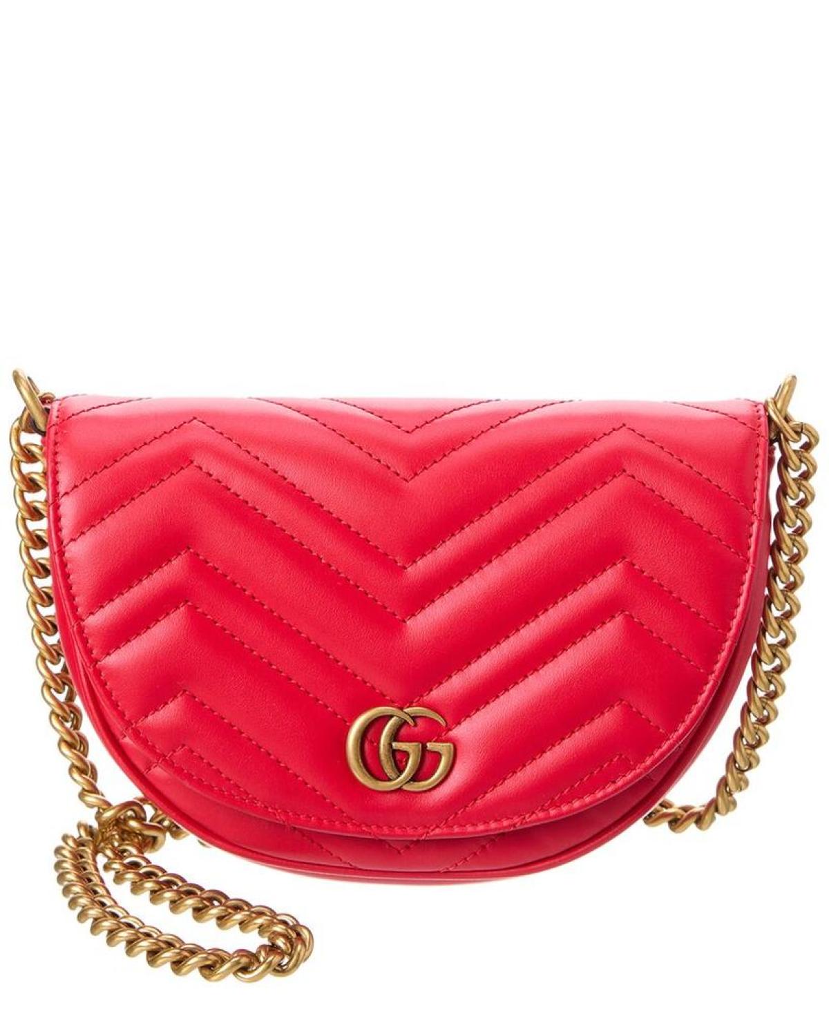 Gucci GG Marmont Matelasse Leather Shoulder Bag