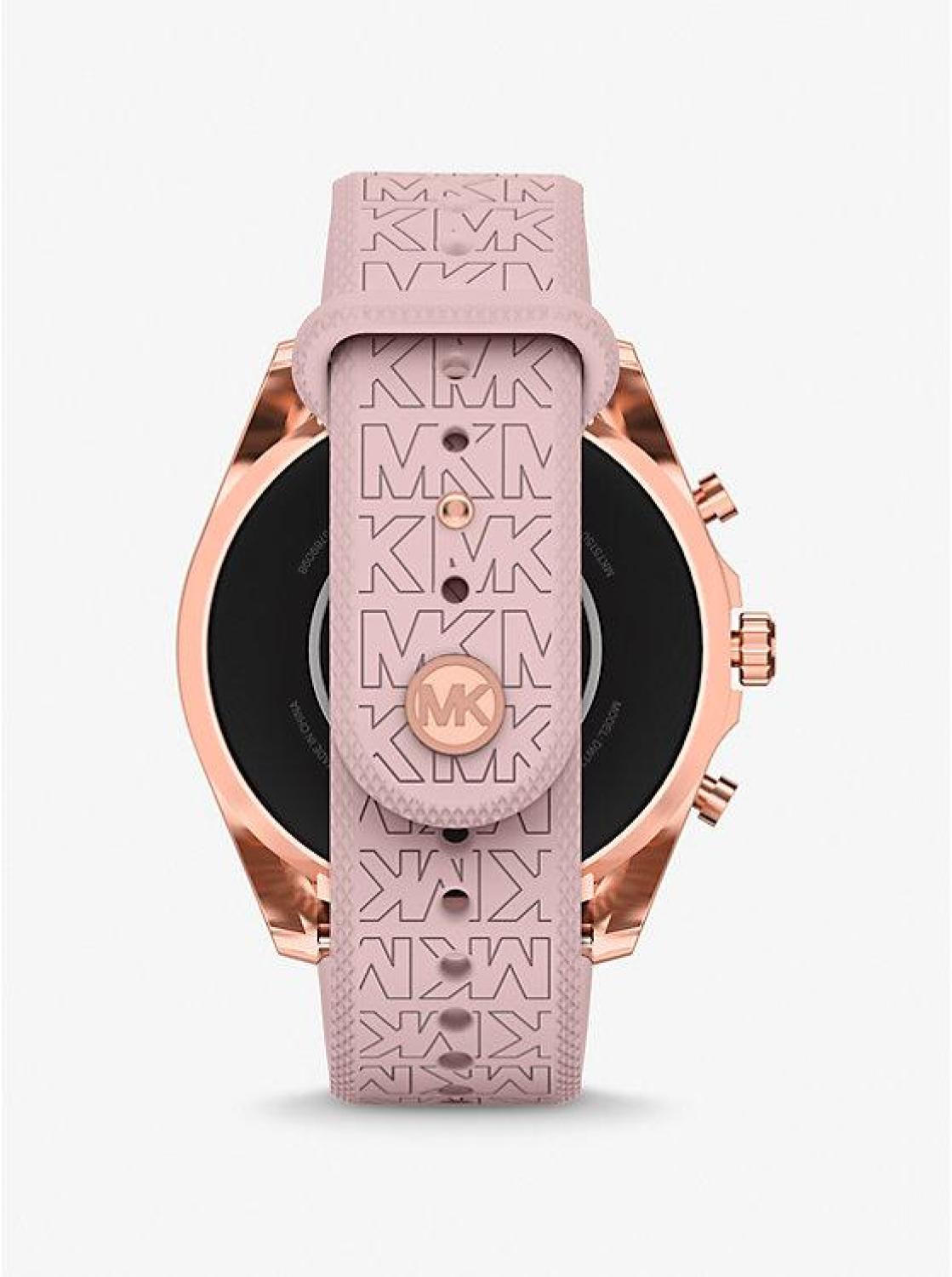 Mk bradshaw rose gold smartwatch deals