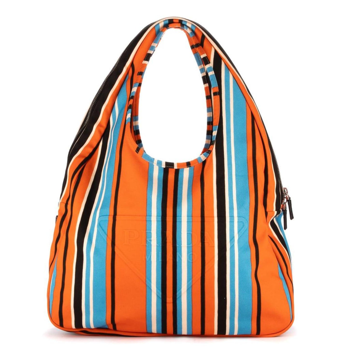 Striped Slouchy Tote