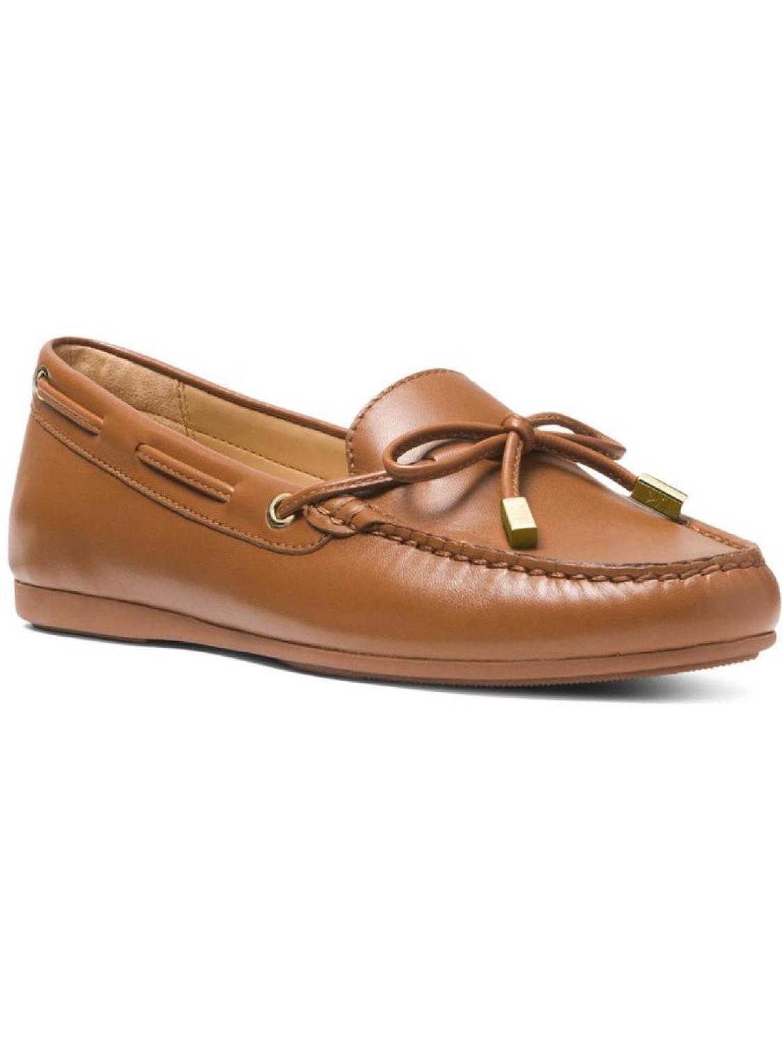 Sutton Moc Womens Leather Slip On Moccasins