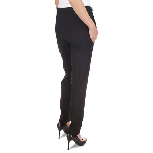 Women's Button High-Rise Ankle Pants