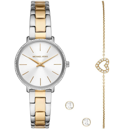 Women's Pyper Two-Tone Stainless Bracelet Watch 32mm Gift Set