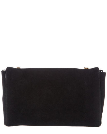 Saint Laurent Kate Reversible Leather & Suede Shoulder Bag, os