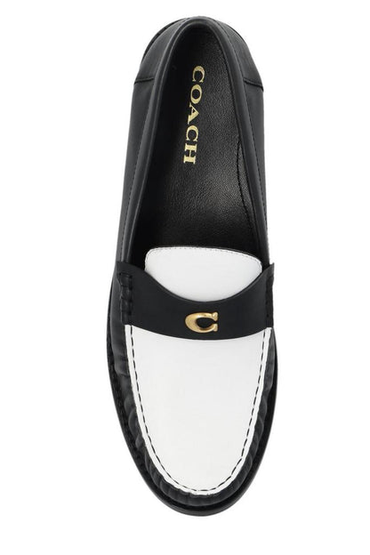 Coach Jolene Round-Toe Loafers