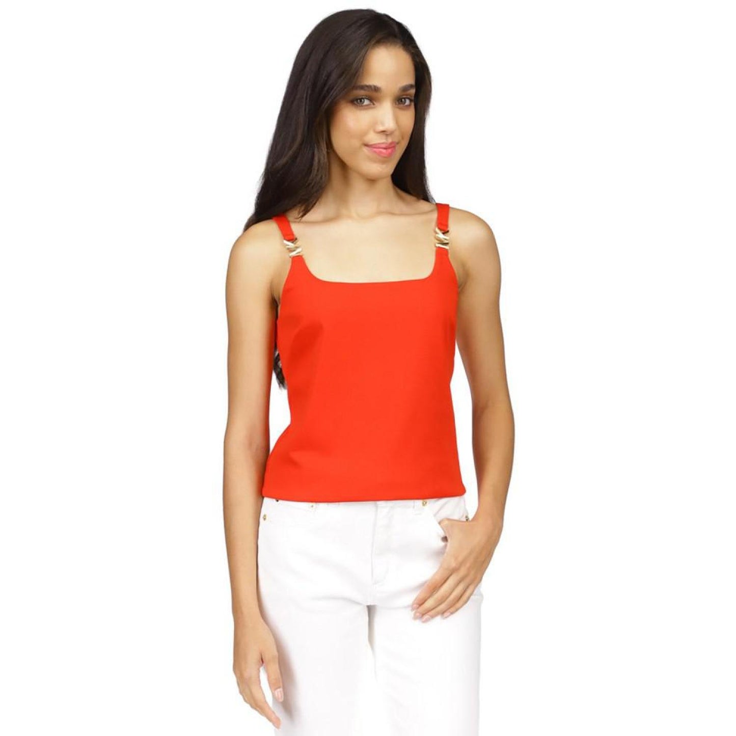 Women's Logo Strap Sleeveless Top