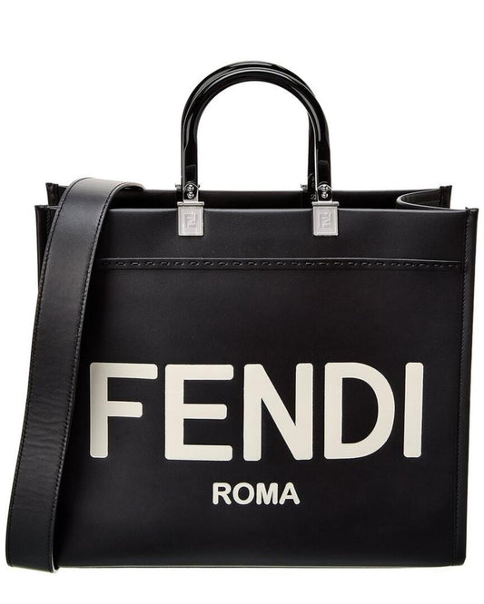 FENDI Sunshine Medium Leather Tote