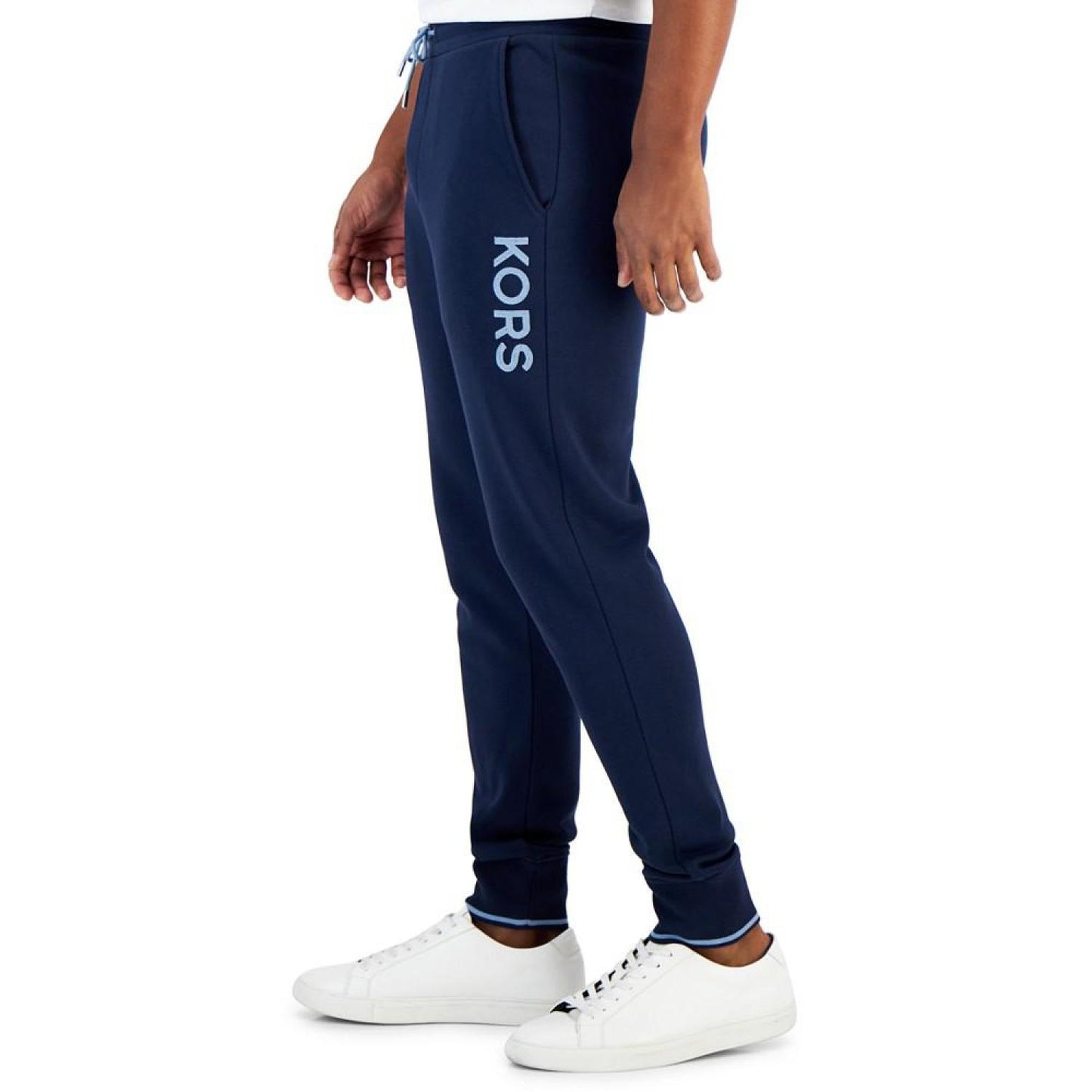 Men's Fleece Logo Drawstring Jogger Pants