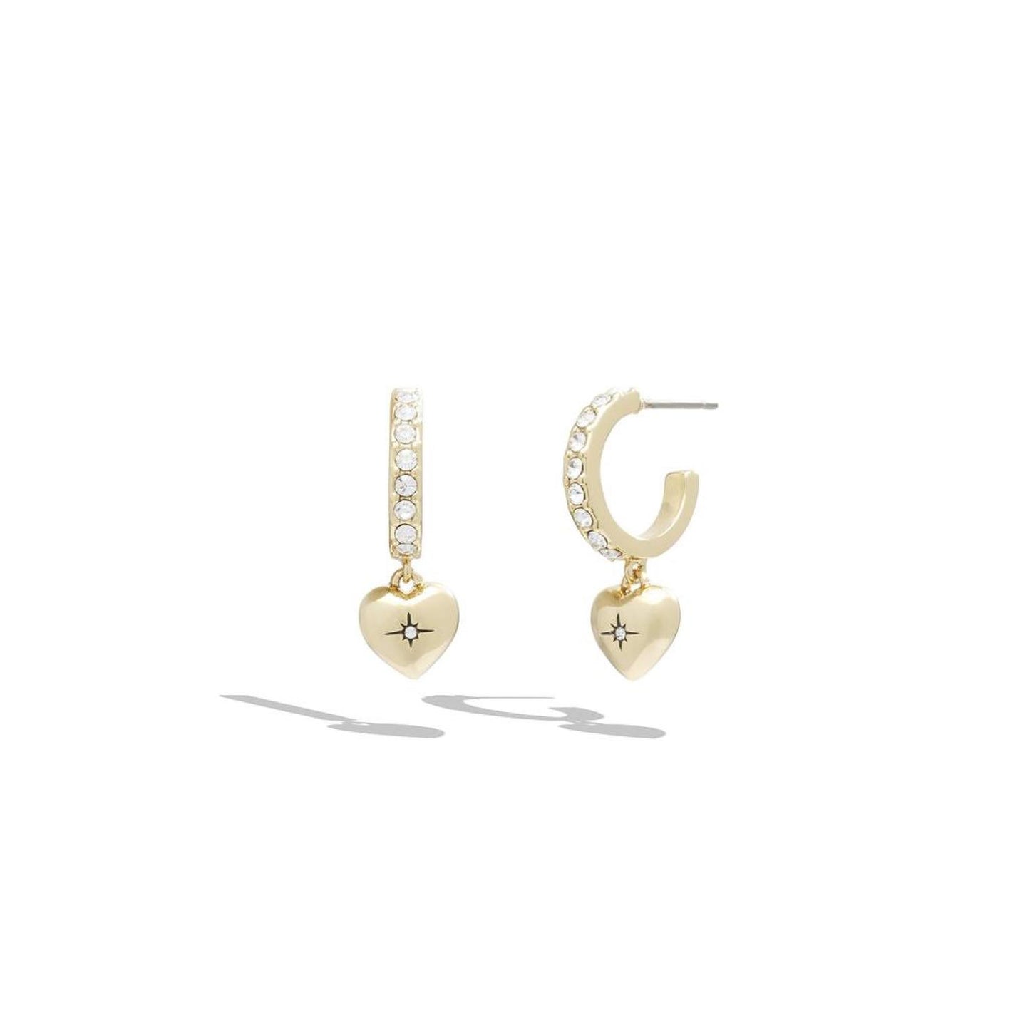 Iconic Heart Huggie Earrings