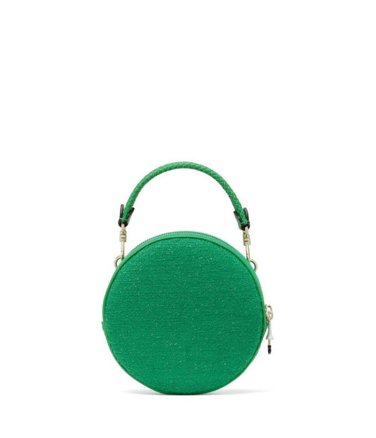 Tee Time Textured Leather 3D Golf Ball Crossbody