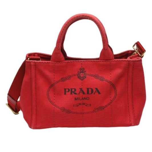 Prada Canapa  blue - Jeans Tote Bag (Pre-Owned)