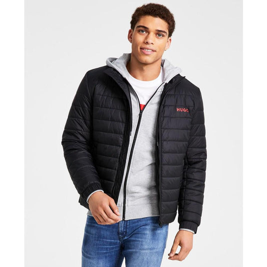 Men's Benti2221 Slim-Fit Quilted Logo-Print Puffer Jacket