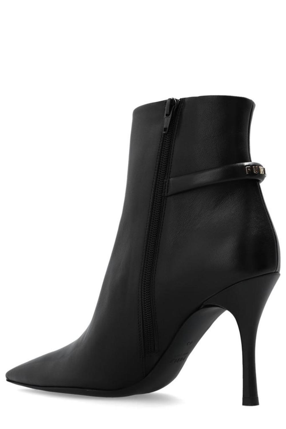 Furla Core Pointed-Toe Ankle Boots