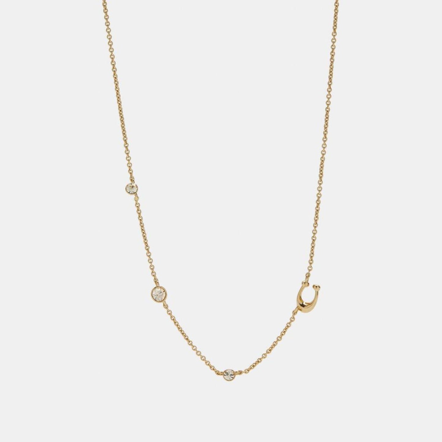 Coach Outlet Signature Crystal Necklace