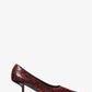 Frankie Python Embossed Leather Pump