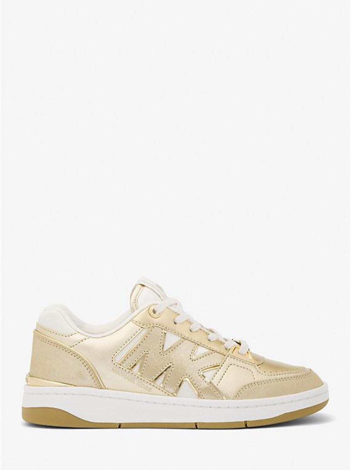 Rebel Metallic Leather Sneaker