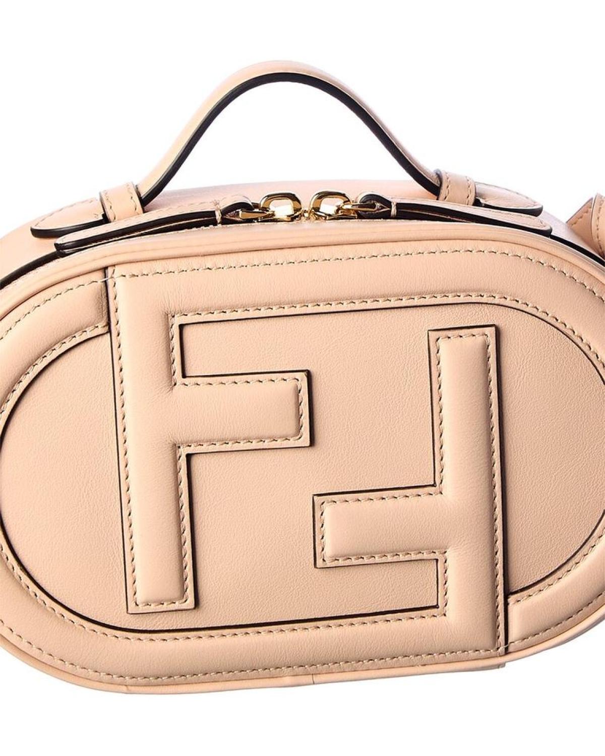 Fendi baguette discount leather camera bag