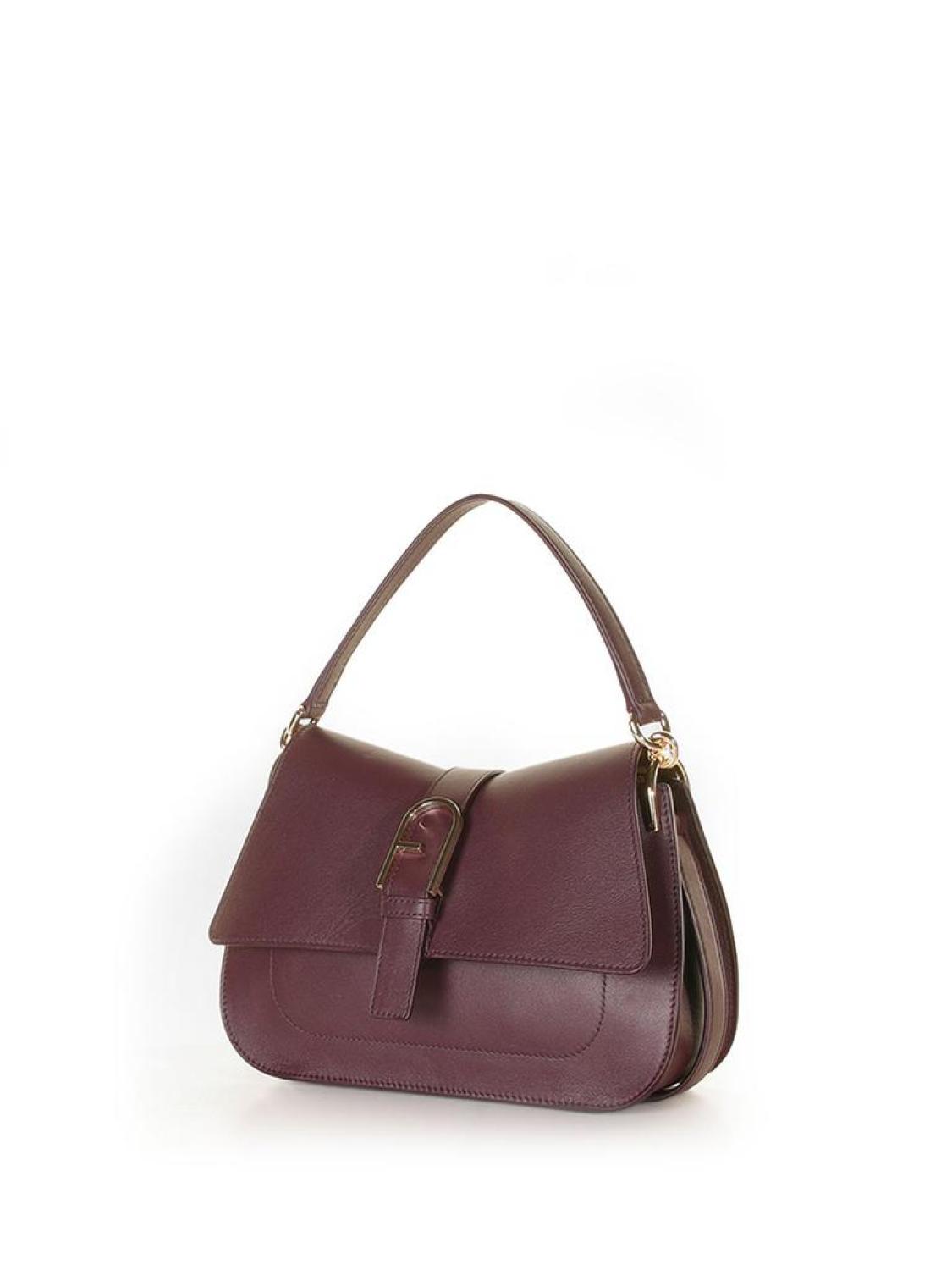 Furla Flow Foldover Top Shoulder Bag