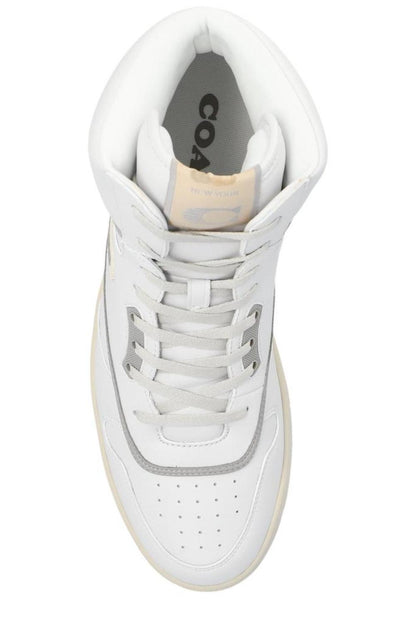 Coach C202 High-Top Sneakers