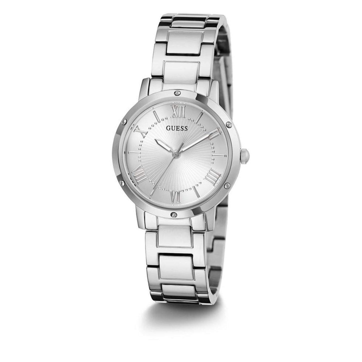 Women's Silver-Tone Stainless Steel Bracelet Watch, 34mm