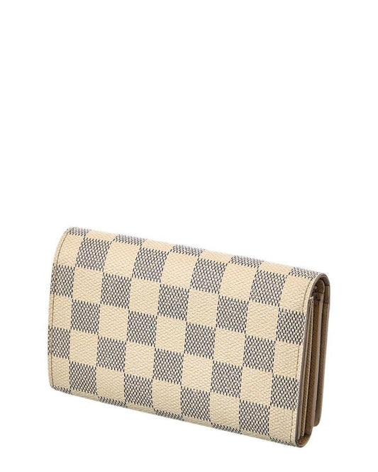 Louis Vuitton Damier Azur Canvas Porte Tresor (Authentic Pre-Owned)