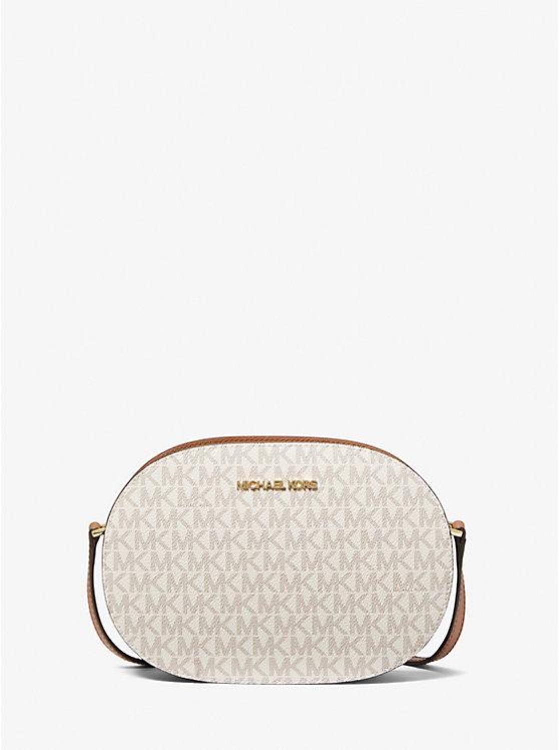 Jet Set Travel Medium Signature Logo Crossbody Bag