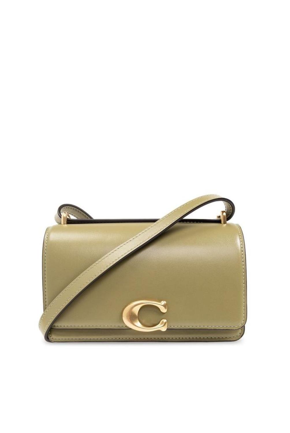 Coach Bandit Logo Plaque Crossbody Bag