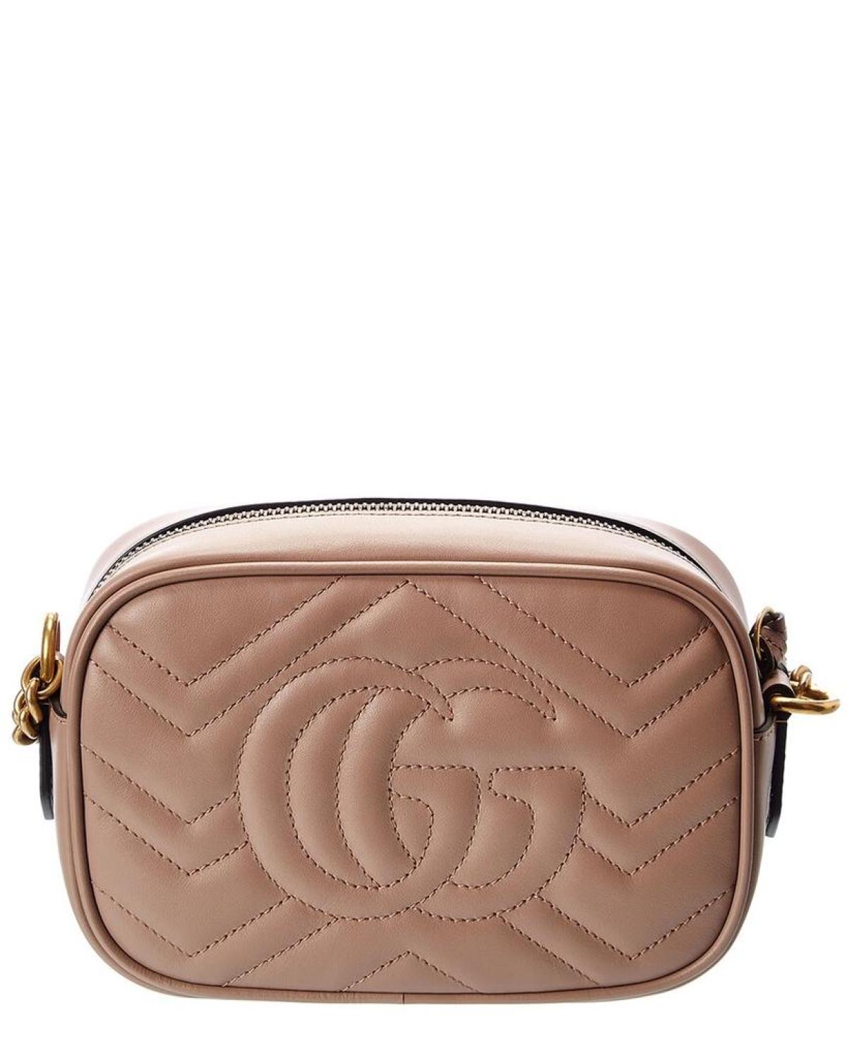 Gucci GG Marmont Mini Matelasse Leather Crossbody