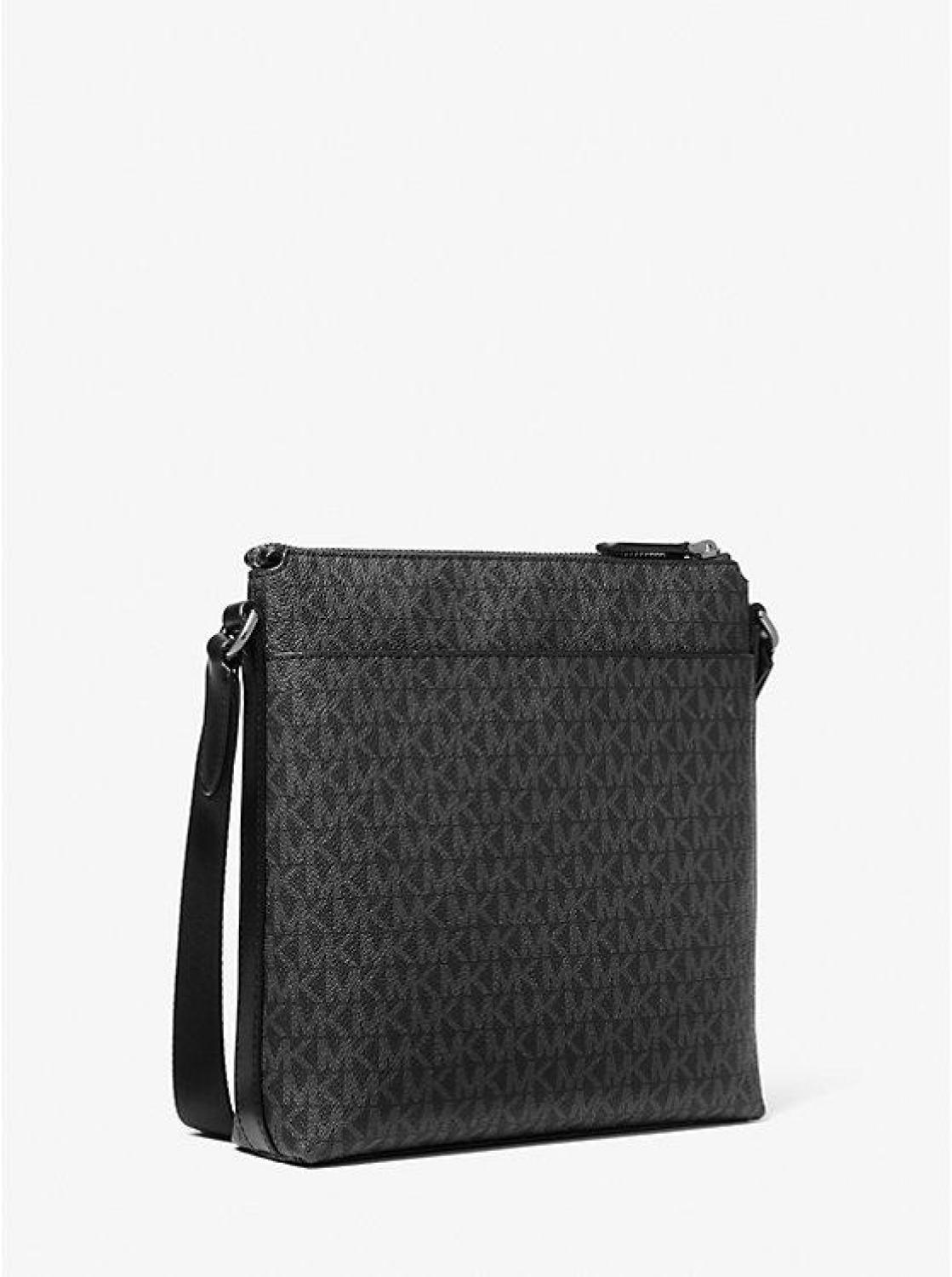 Hudson Medium Signature Logo Crossbody Bag