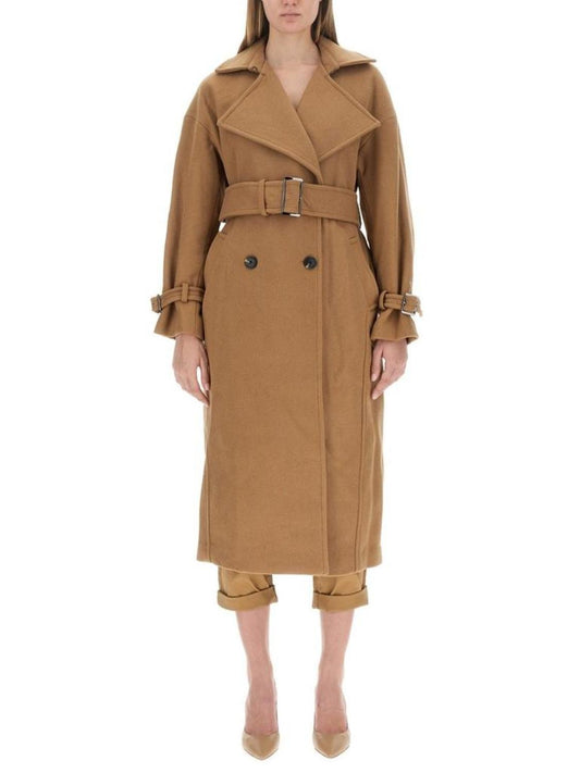 Michael Kors Double-Breasted Trench Coat