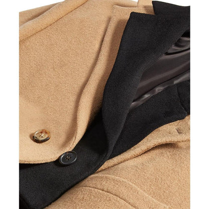 Men's Classic-Fit Solid Wool Blend Overcoats