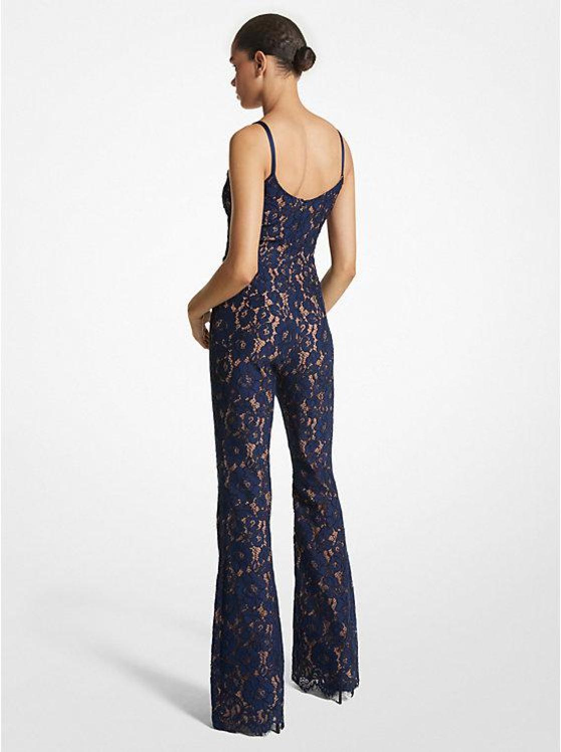 Floral store lace jumpsuit