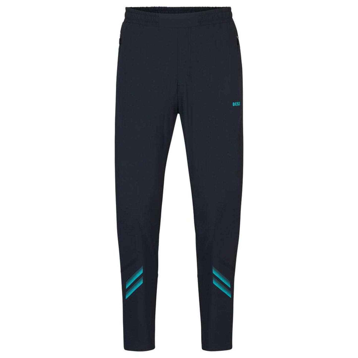 Men's Decorative Reflective Artwork Regular-Fit Tracksuit Bottoms