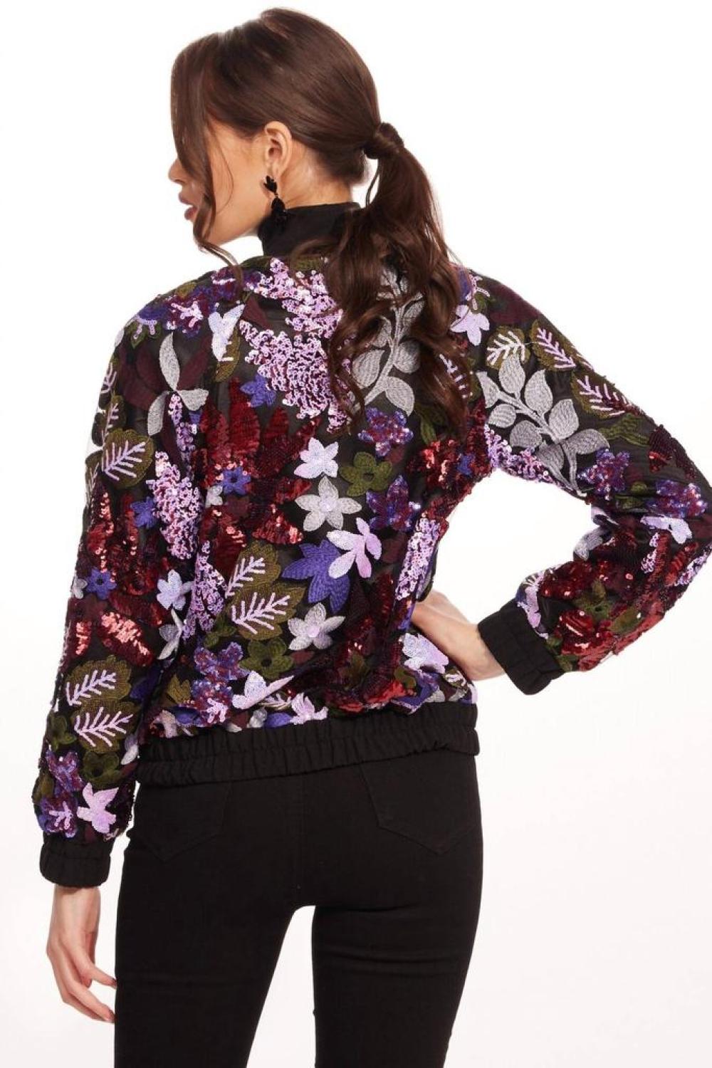 Othelo Bomber Jacket In Tempest Bloom