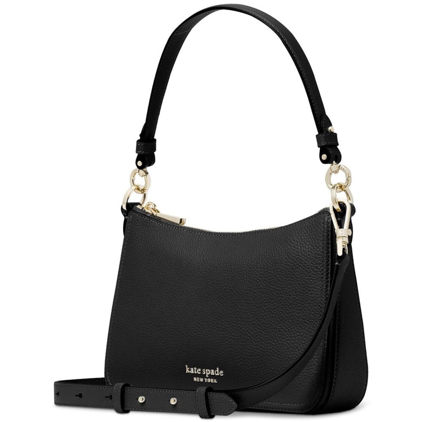 Hudson Pebbled Leather Convertible Crossbody