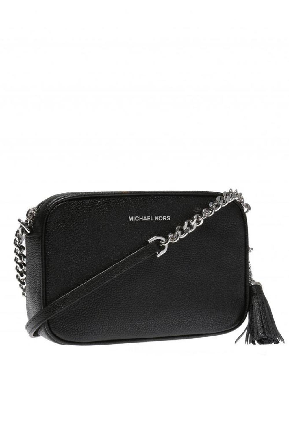 Michael Michael Kors Ginny Logo Plaque Crossbody Bag