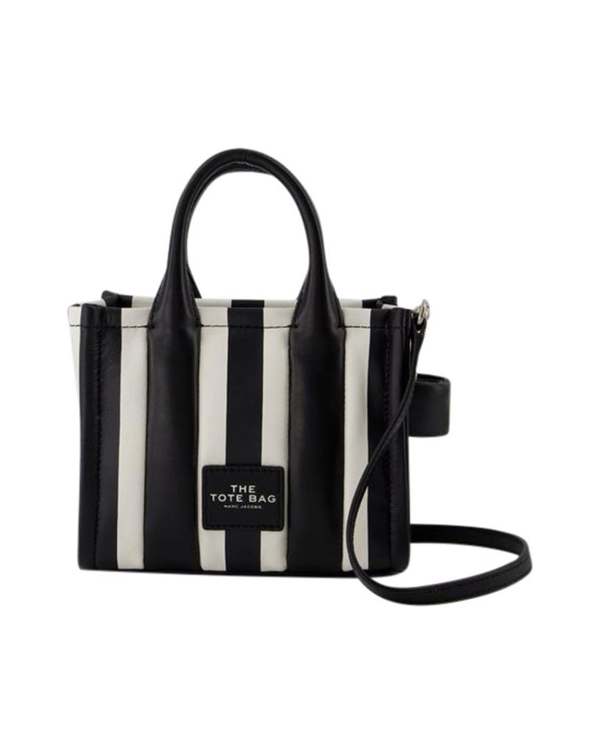 The Micro Tote - Marc Jacobs - Leather - Black