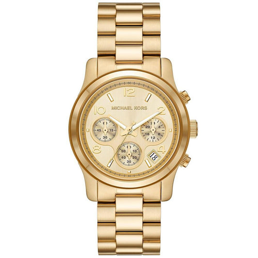 Women's Runway Chronograph Gold-Tone Stainless Steel Bracelet Watch, 38mm