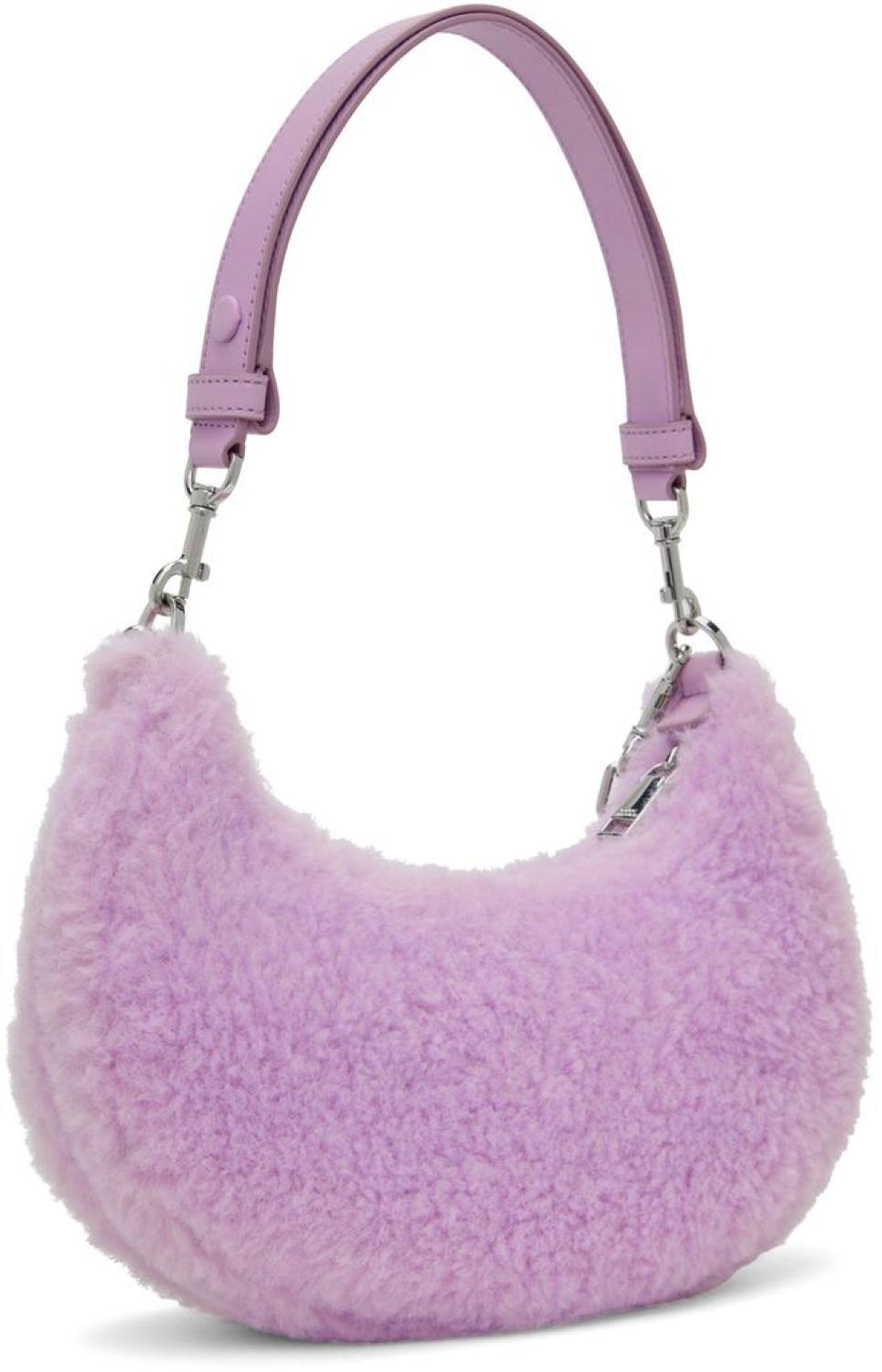 Purple 'The Small Curve' Bag