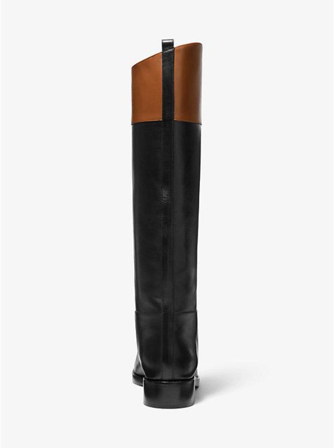 Braden Two-Tone Leather Riding Boot