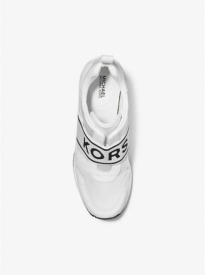 Maven Mixed-Media Slip-On Trainer