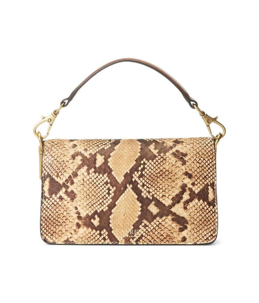 Faux Snakeskin Small Tayler Crossbody