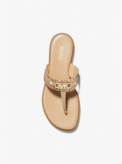 Farrah Signature Logo Sandal