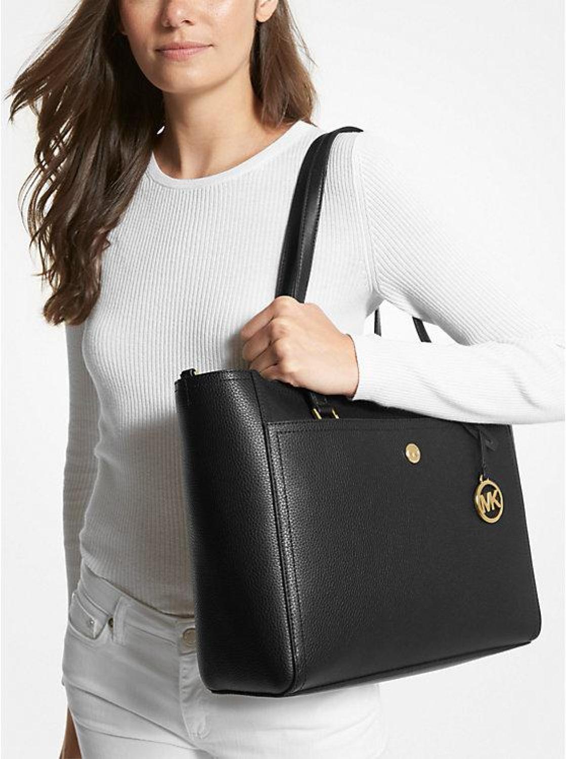 Maisie Large Pebbled Leather 3-in-1 Tote Bag