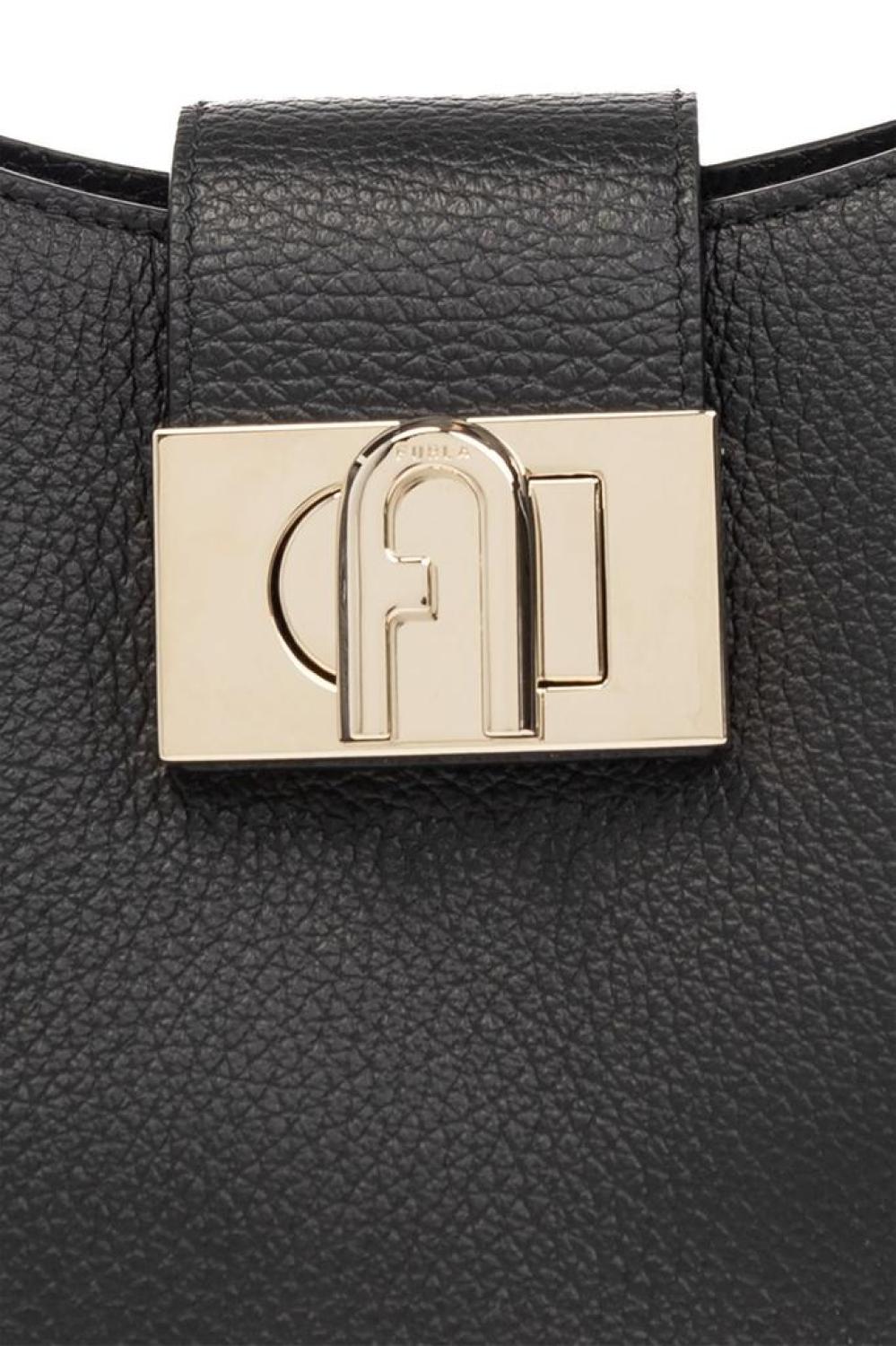 Furla Logo Plaque Shoulder Bag