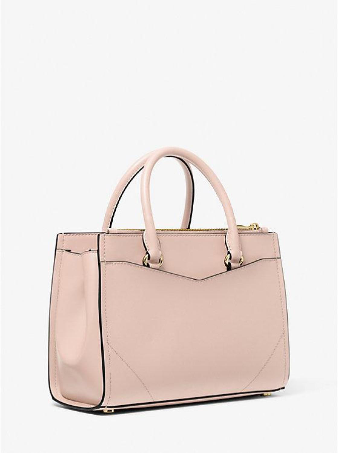 Everly Medium Saffiano Leather Satchel