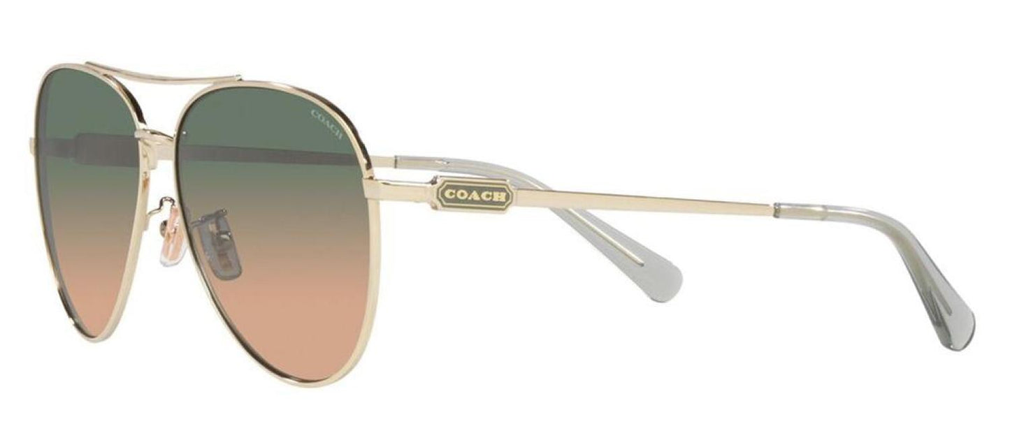 Coach 0HC7140 900513 Aviator Sunglasses