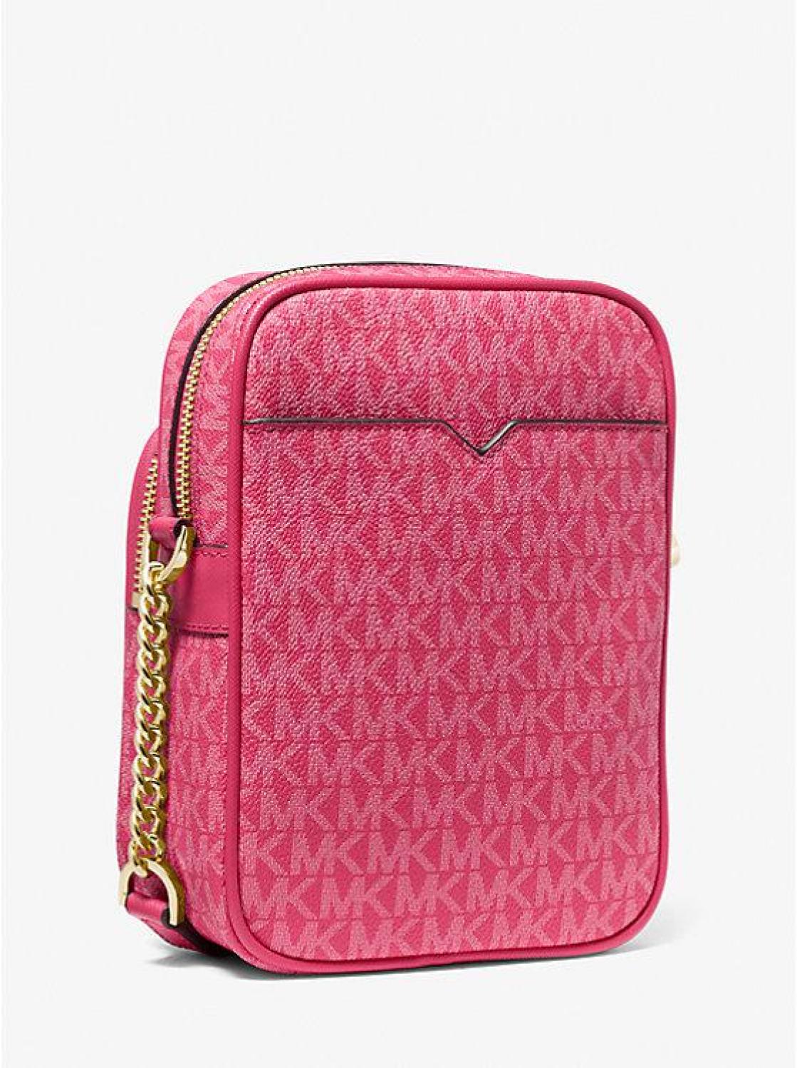 Jet Set Travel Medium Signature Logo Crossbody Bag