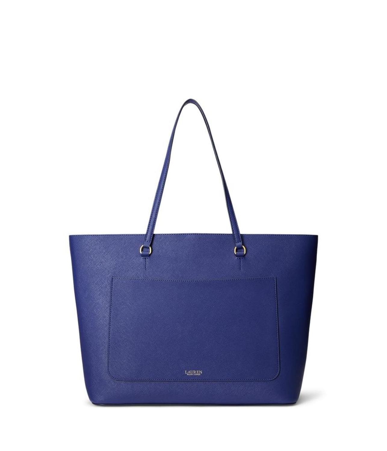 Crosshatch Leather Large Karly Tote