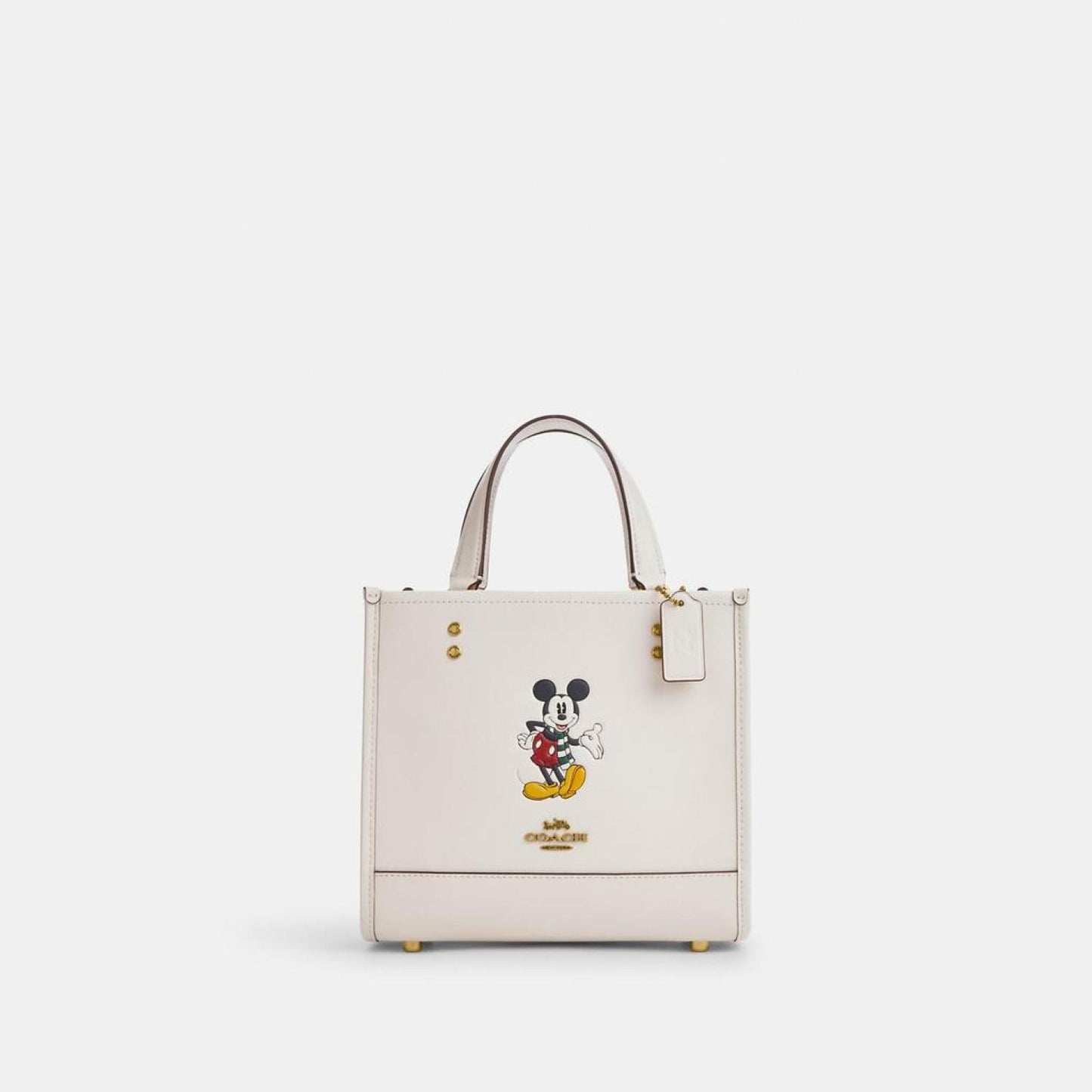 Coach Outlet Disney X Coach Dempsey Tote 22 With Mickey Mouse