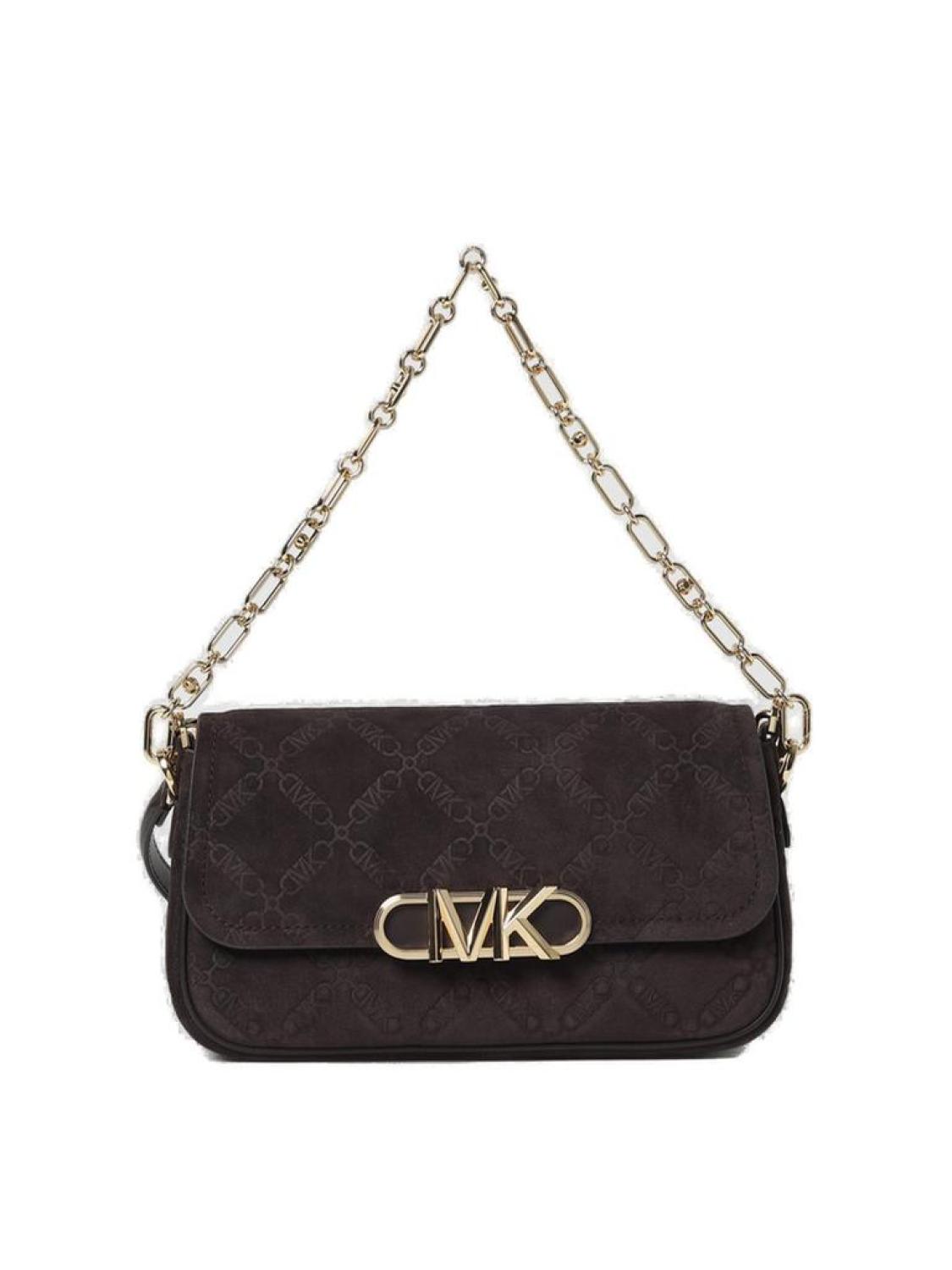 Michael Kors Parker Foldover Top Medium Shoulder Bag